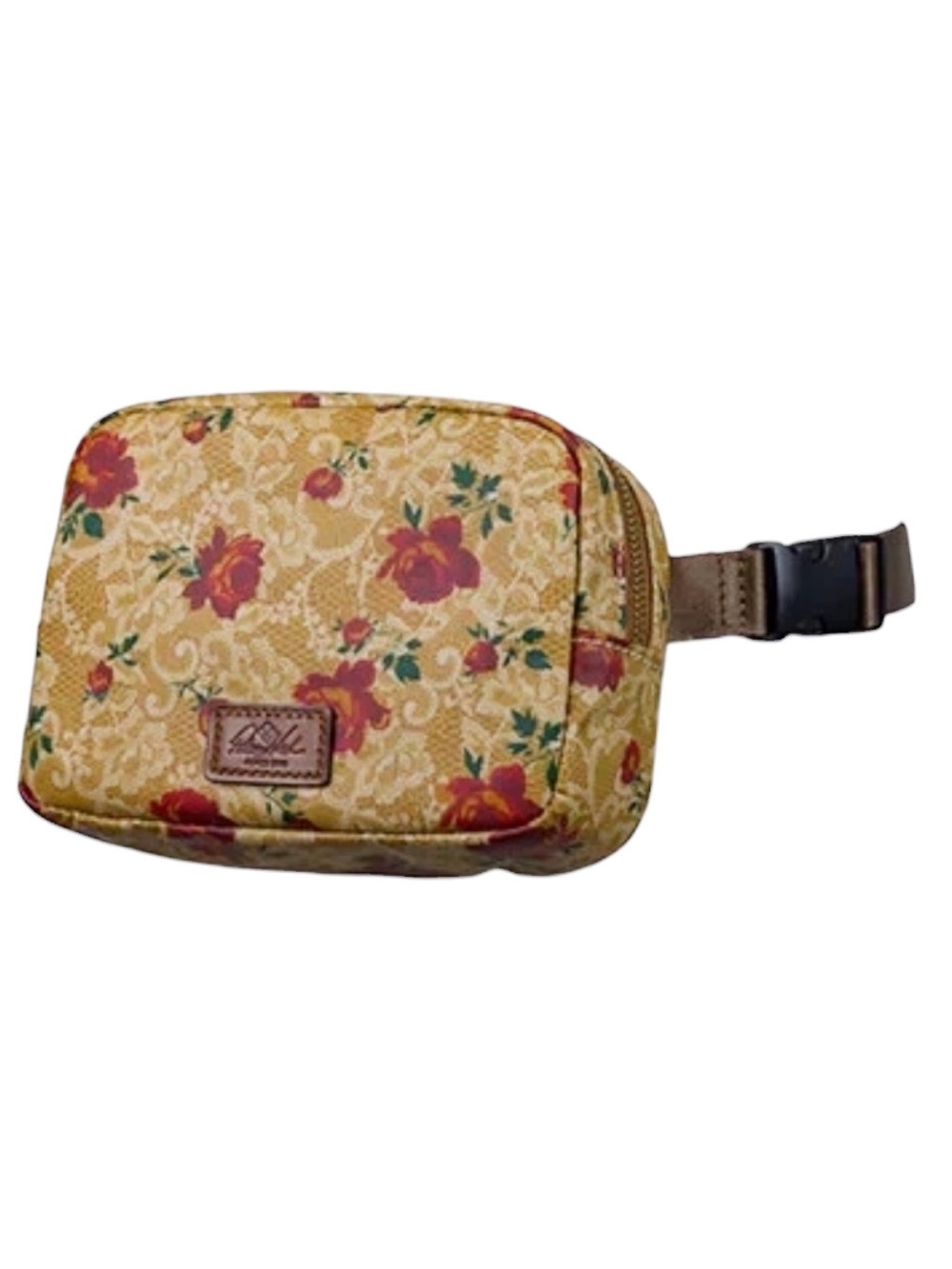 NWT Patricia Nash Patina Carmini Coated Canvas Western Lace Crossbody/Sling Bag